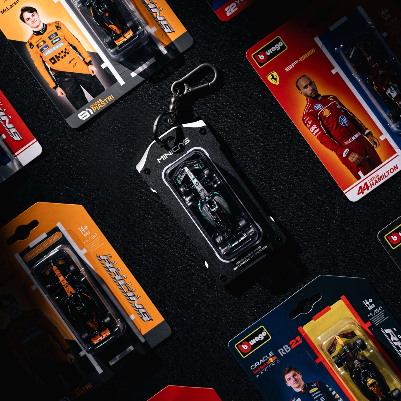 FORMULA-TAG 64 (CASE ONLY) | Bburago F1 1:64 Diecast Display Case