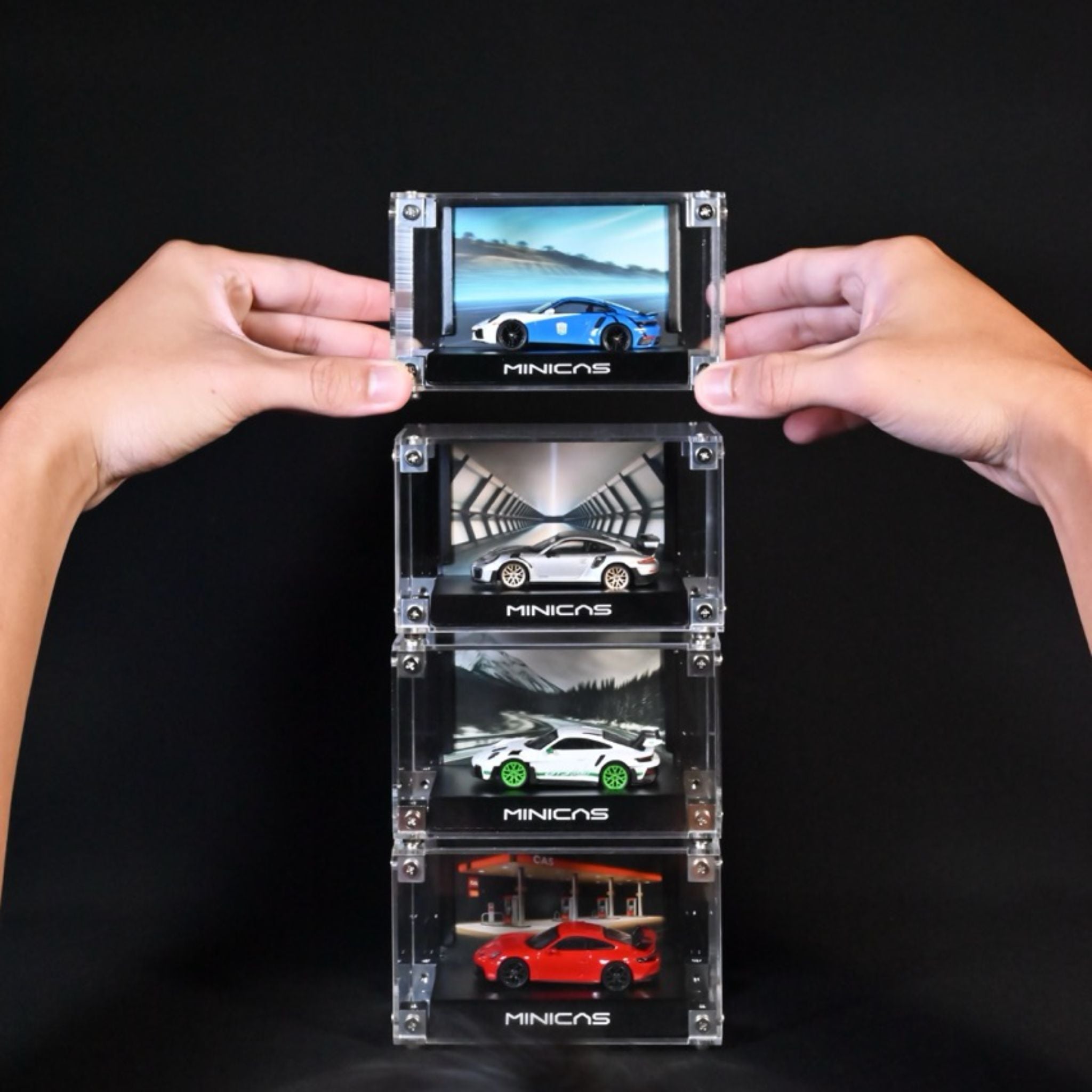 HOT-TAG 64 | Portable Hot Wheels Premium Display Case & Keychain